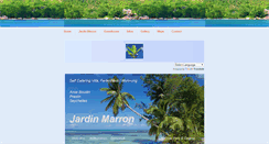 Desktop Screenshot of jardinmarron.com